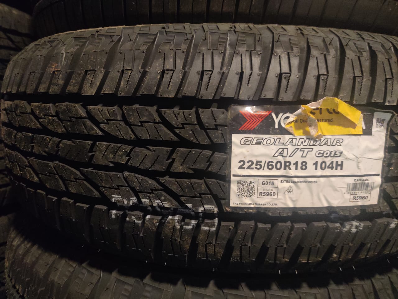 YOKOHAMA BLUE EARTH 225/60/18