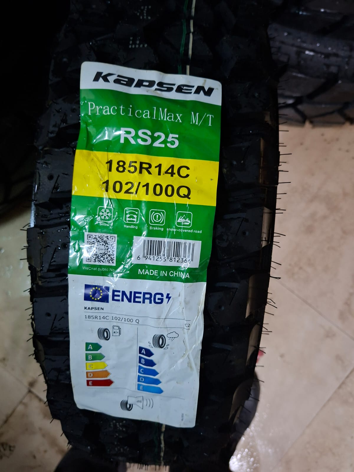 KAPSEN MT 185R14C